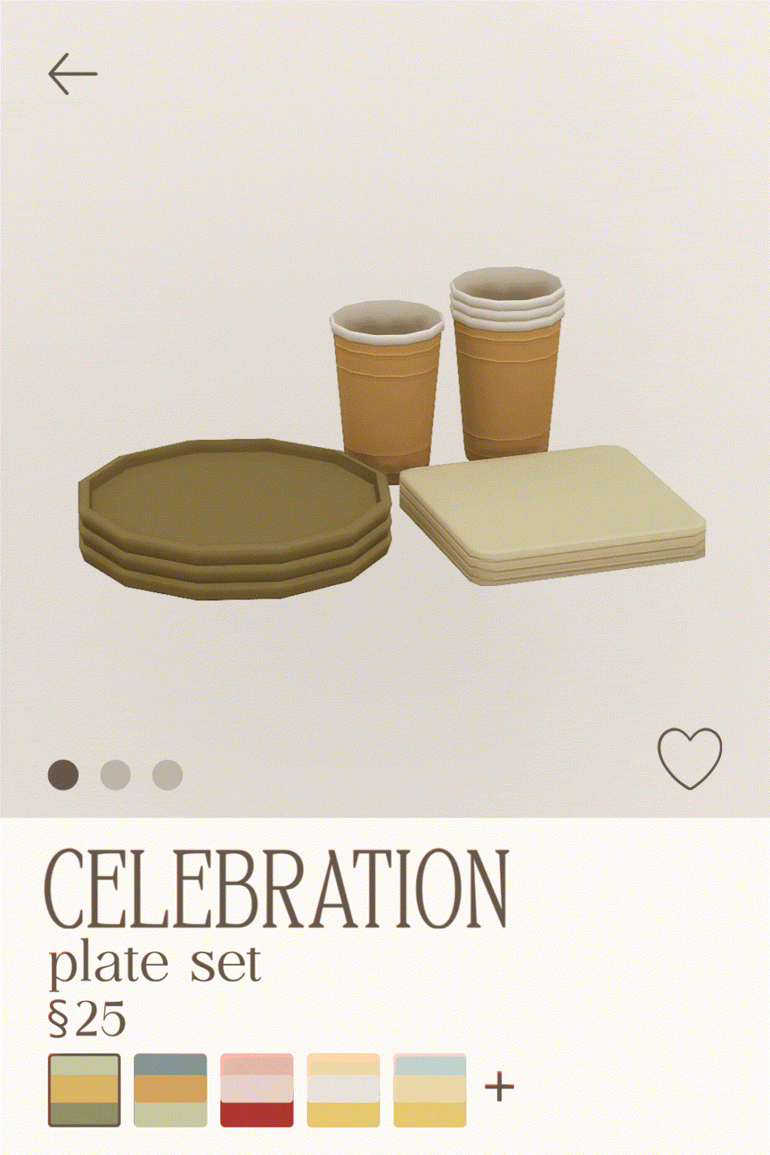 Галерея мода Набор декора Celebration Collection #5
